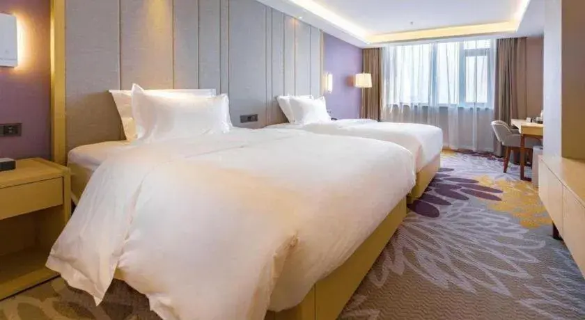 Bed in Lavande Hotel Shenyang Middle Street Walking Street Metro Station Bed in Lavande Hotel Shenyang Middle Street Walking Street Metro Station