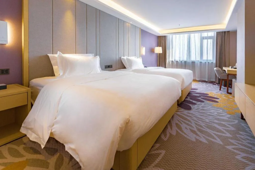 Bed in Lavande Hotel Shenyang Middle Street Walking Street Metro Station