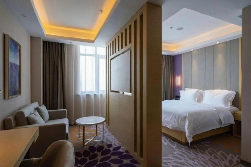 Bed in Lavande Hotel Shenyang Middle Street Walking Street Metro Station