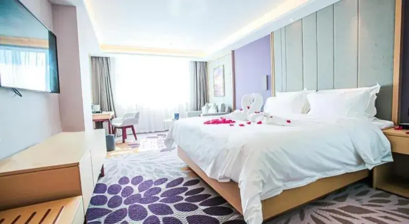 Bed in Lavande Hotel Shenyang Middle Street Walking Street Metro Station Bed in Lavande Hotel Shenyang Middle Street Walking Street Metro Station