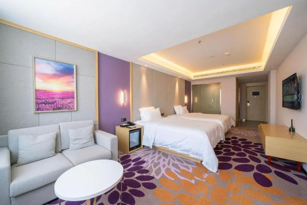 Bed in Lavande Hotel Shenyang Middle Street Walking Street Metro Station