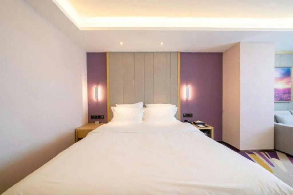 Bed in Lavande Hotel Shenyang Middle Street Walking Street Metro Station