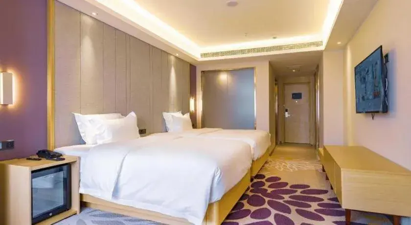 Bed in Lavande Hotel Shenyang Middle Street Walking Street Metro Station Bed in Lavande Hotel Shenyang Middle Street Walking Street Metro Station