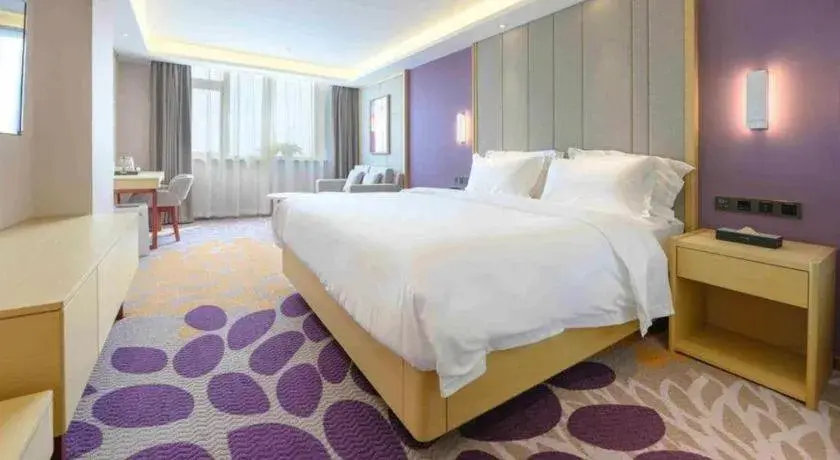 Bed in Lavande Hotel Shenyang Middle Street Walking Street Metro Station Bed in Lavande Hotel Shenyang Middle Street Walking Street Metro Station