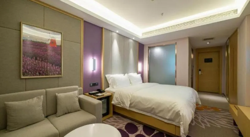 Bed in Lavande Hotel Shenyang Middle Street Walking Street Metro Station