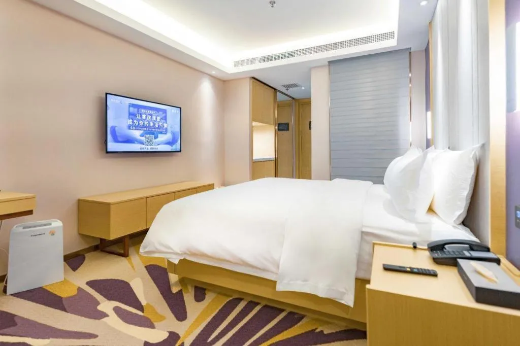 Bed in Lavande Hotel Shenyang Middle Street Walking Street Metro Station
