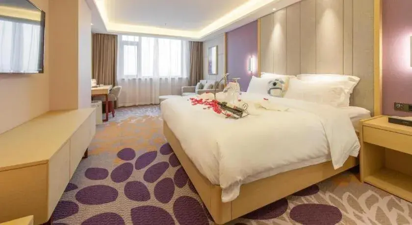 Bed in Lavande Hotel Shenyang Middle Street Walking Street Metro Station Bed in Lavande Hotel Shenyang Middle Street Walking Street Metro Station