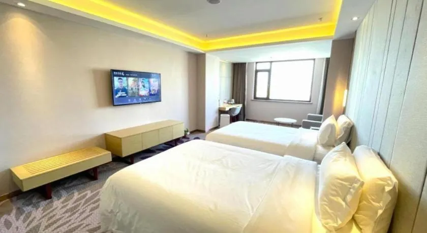 Bed in Lavande Hotel Shenyang Middle Street Walking Street Metro Station