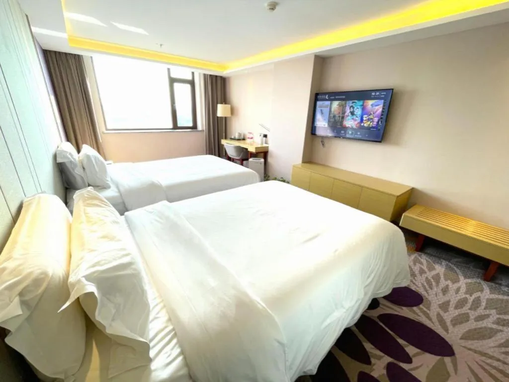 Bed in Lavande Hotel Shenyang Middle Street Walking Street Metro Station