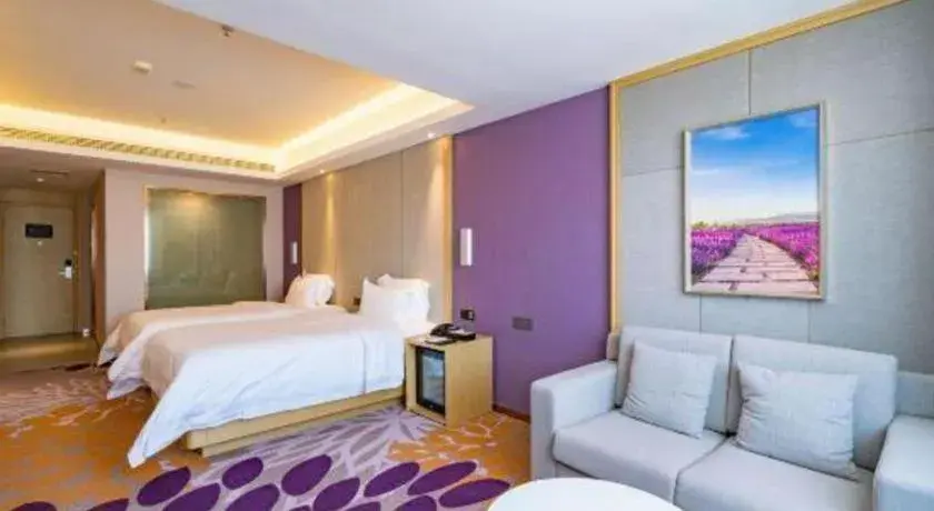 Bed in Lavande Hotel Shenyang Middle Street Walking Street Metro Station Bed in Lavande Hotel Shenyang Middle Street Walking Street Metro Station