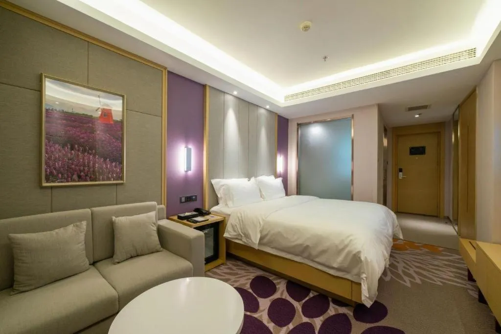 Bed in Lavande Hotel Shenyang Middle Street Walking Street Metro Station