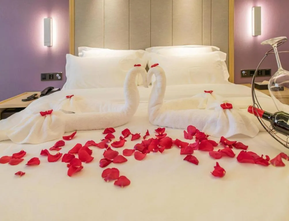 Bed in Lavande Hotel Shenyang Middle Street Walking Street Metro Station