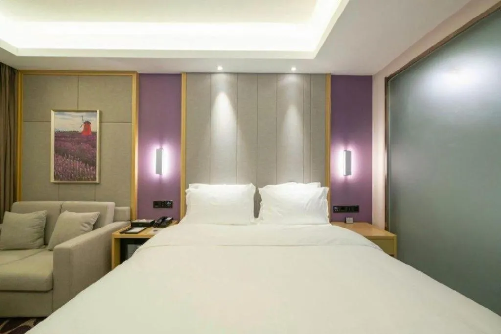 Bed in Lavande Hotel Shenyang Middle Street Walking Street Metro Station