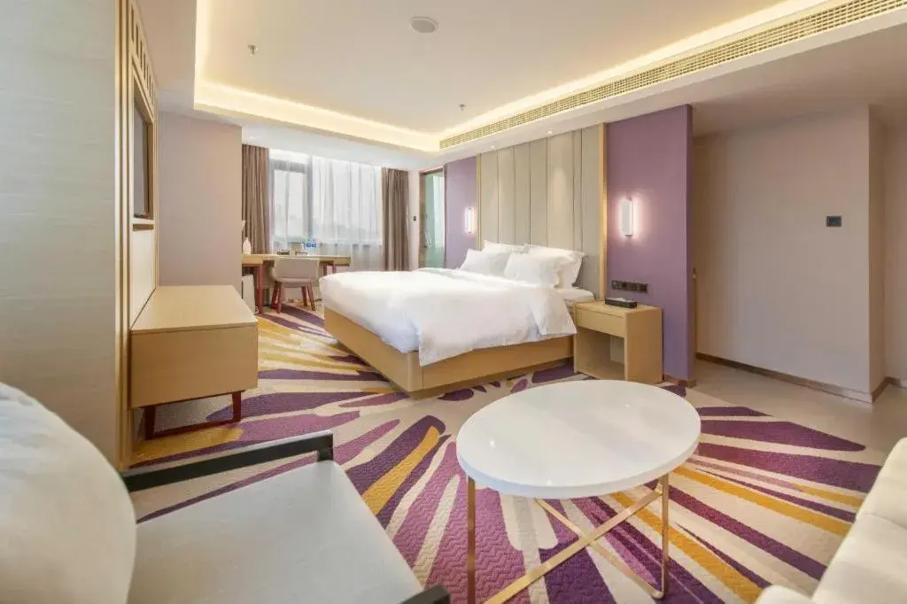 Bed in Lavande Hotel Shenyang Middle Street Walking Street Metro Station Bed in Lavande Hotel Shenyang Middle Street Walking Street Metro Station