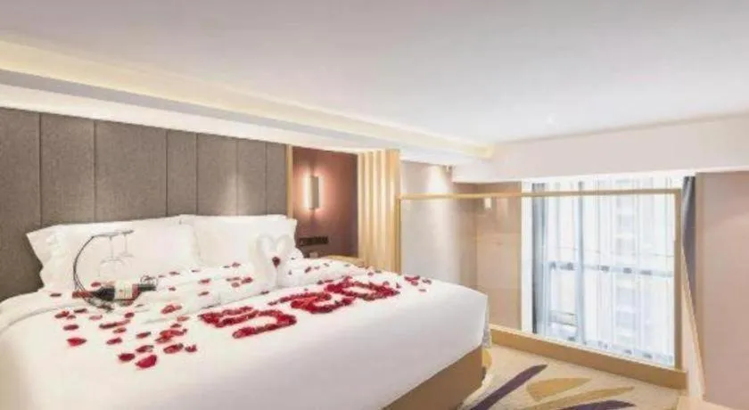 Bed in Lavande Hotel Kunming Dianchi International Exhibition Center Guangfu Road