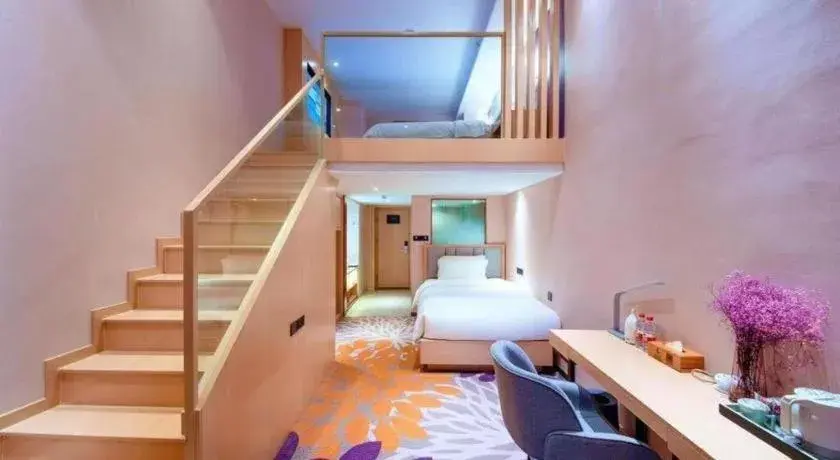 Bed in Lavande Hotel Kunming Dianchi International Exhibition Center Guangfu Road Bed in Lavande Hotel Kunming Dianchi International Exhibition Center Guangfu Road