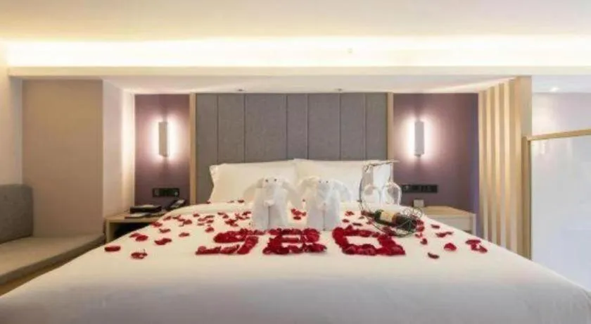 Bed in Lavande Hotel Kunming Dianchi International Exhibition Center Guangfu Road