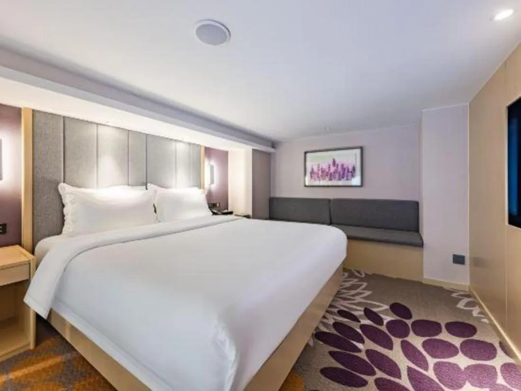 Bed in Lavande Hotel Kunming Dianchi International Exhibition Center Guangfu Road