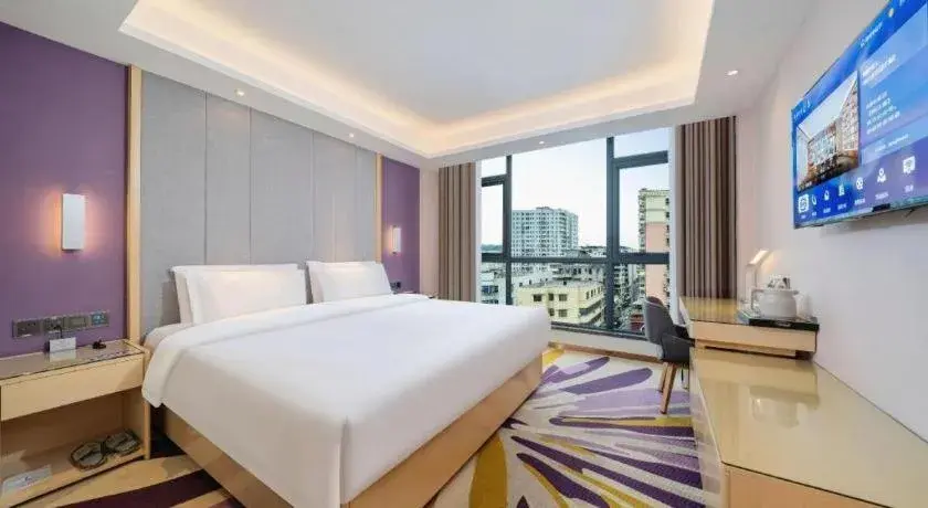 Bed in Lavande Hotel Shaoguan Bainian East Street Fengcai Building Bed in Lavande Hotel Shaoguan Bainian East Street Fengcai Building