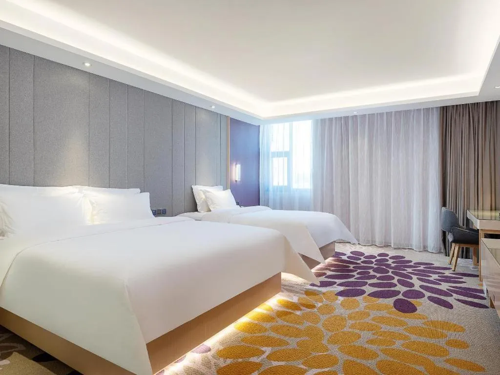 Bed in Lavande Hotel Shaoguan Bainian East Street Fengcai Building
