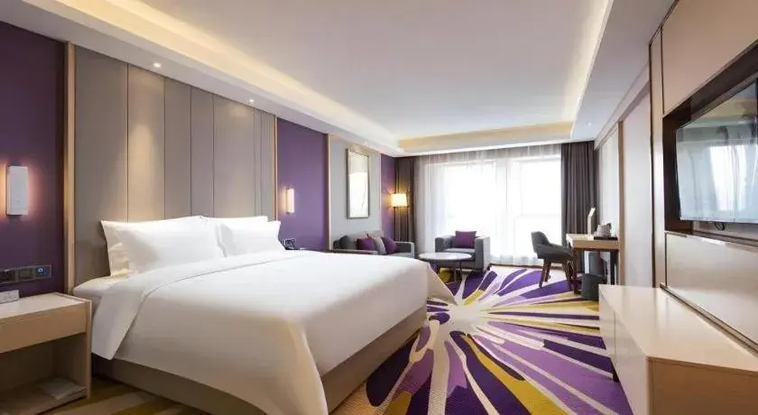 Bed in Lavande Hotel Kunming Railway Station Bed in Lavande Hotel Kunming Railway Station