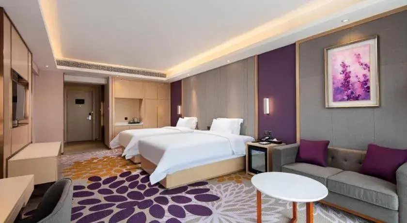 Bed in Lavande Hotel Kunming Railway Station Bed in Lavande Hotel Kunming Railway Station