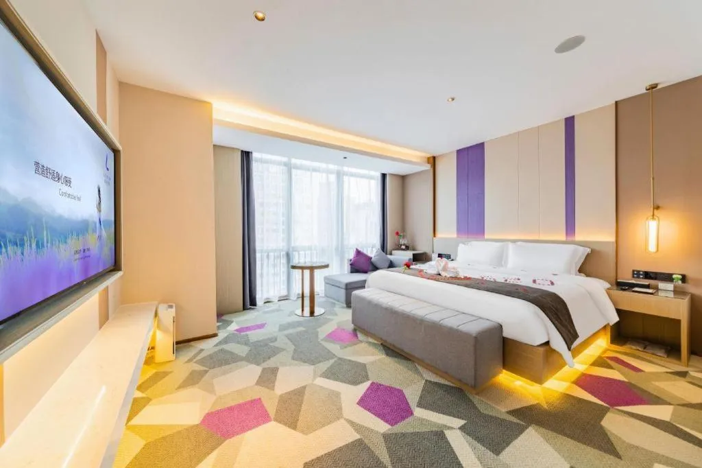 Bed in Lavande Hotel Dongguan City Hall Guomao