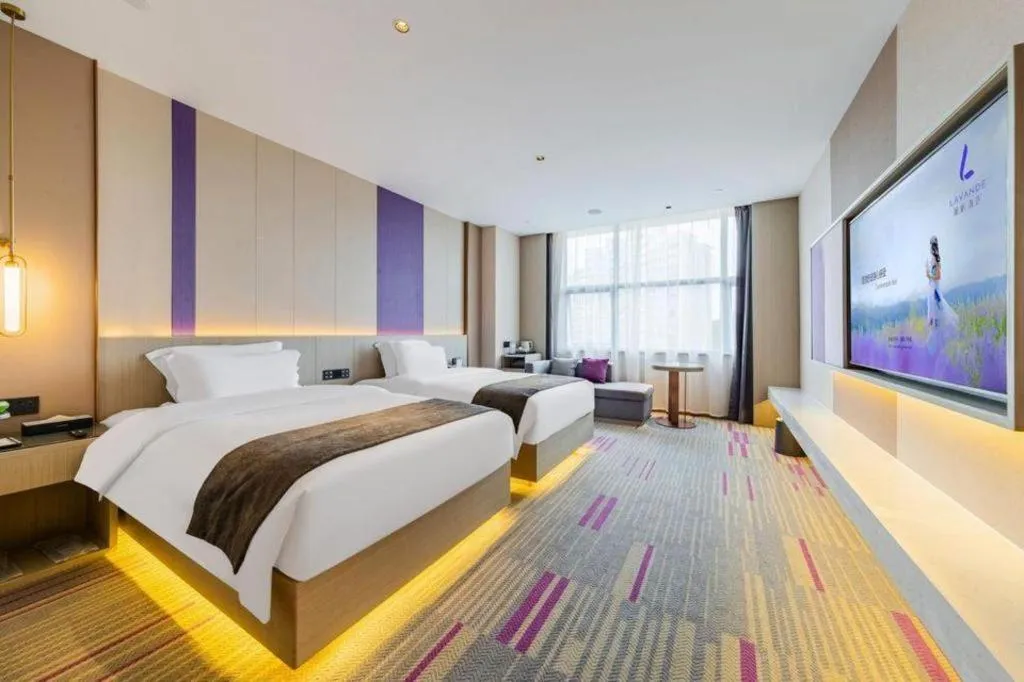 Bed in Lavande Hotel Dongguan City Hall Guomao