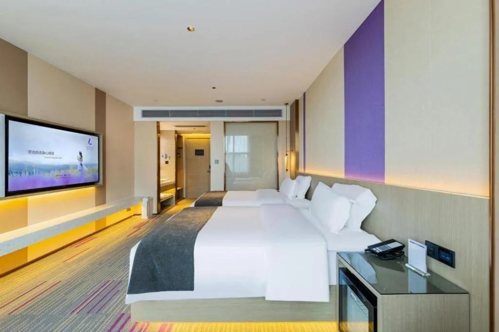 Bed in Lavande Hotel Dongguan City Hall Guomao