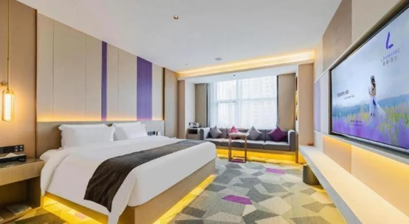 Bed in Lavande Hotel Dongguan City Hall Guomao