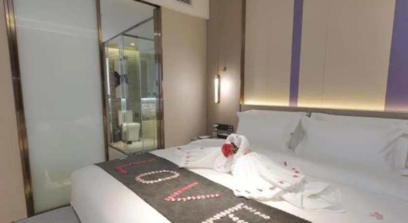Bed in Lavande Hotel Dongguan City Hall Guomao