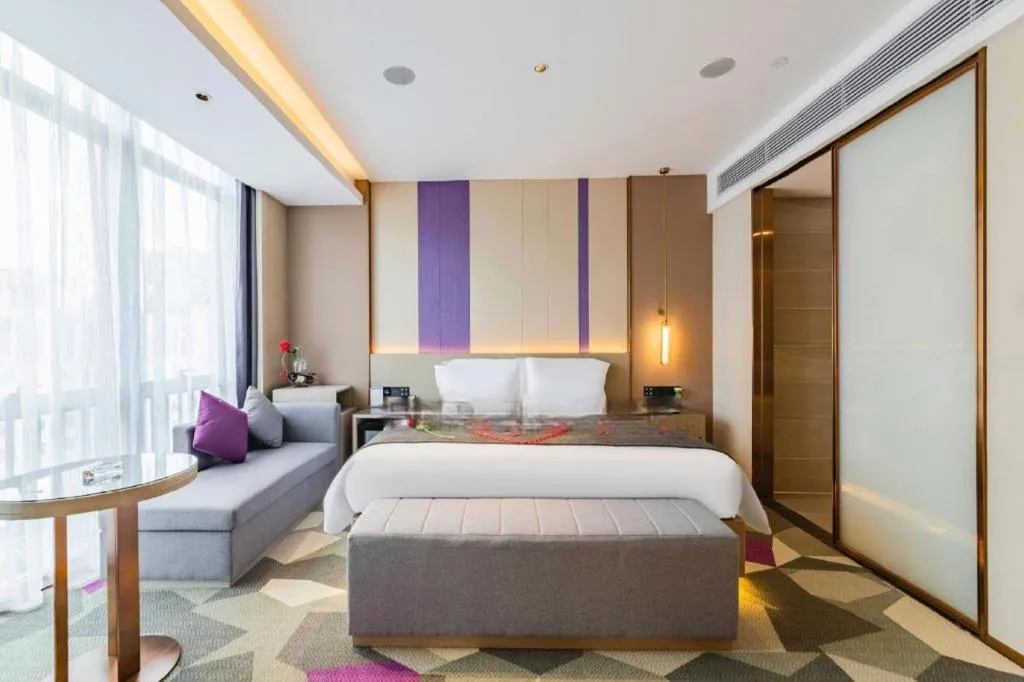 Bed in Lavande Hotel Dongguan City Hall Guomao