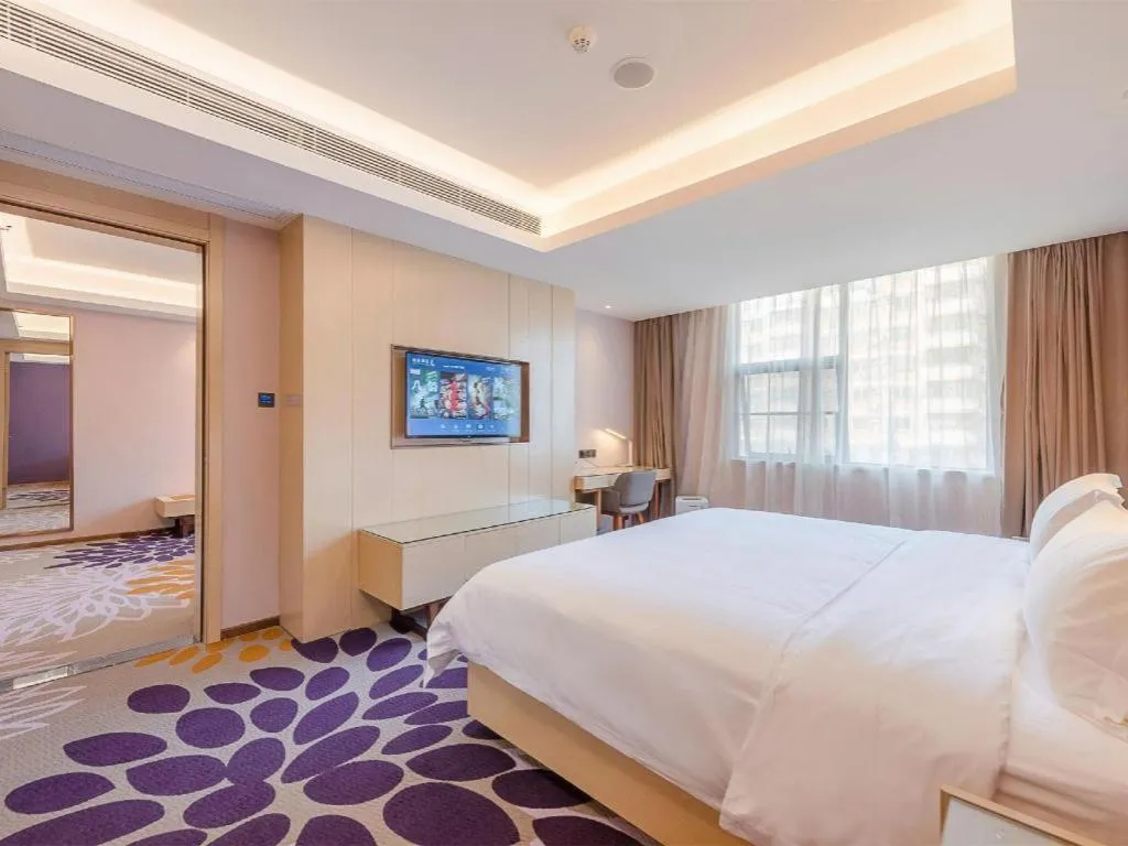 Bed in Lavande Hotel Dongguan Shijie Jiarong Shopping Plaza Liuhua Metro Station