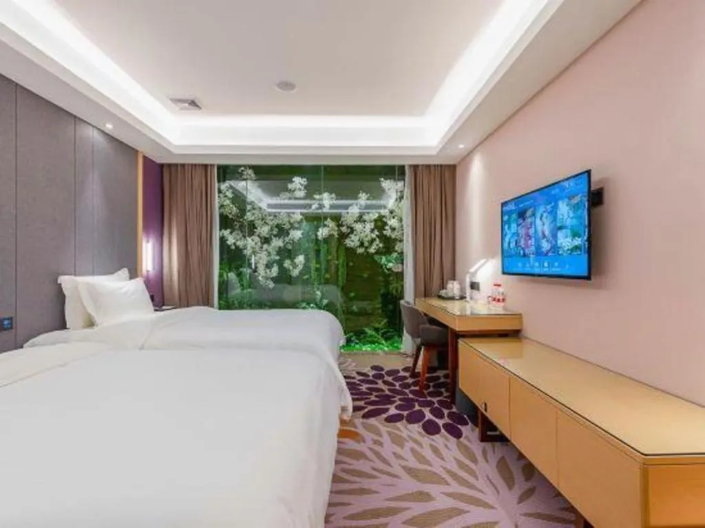 Bed in Lavande Hotel Dongguan Shijie Jiarong Shopping Plaza Liuhua Metro Station