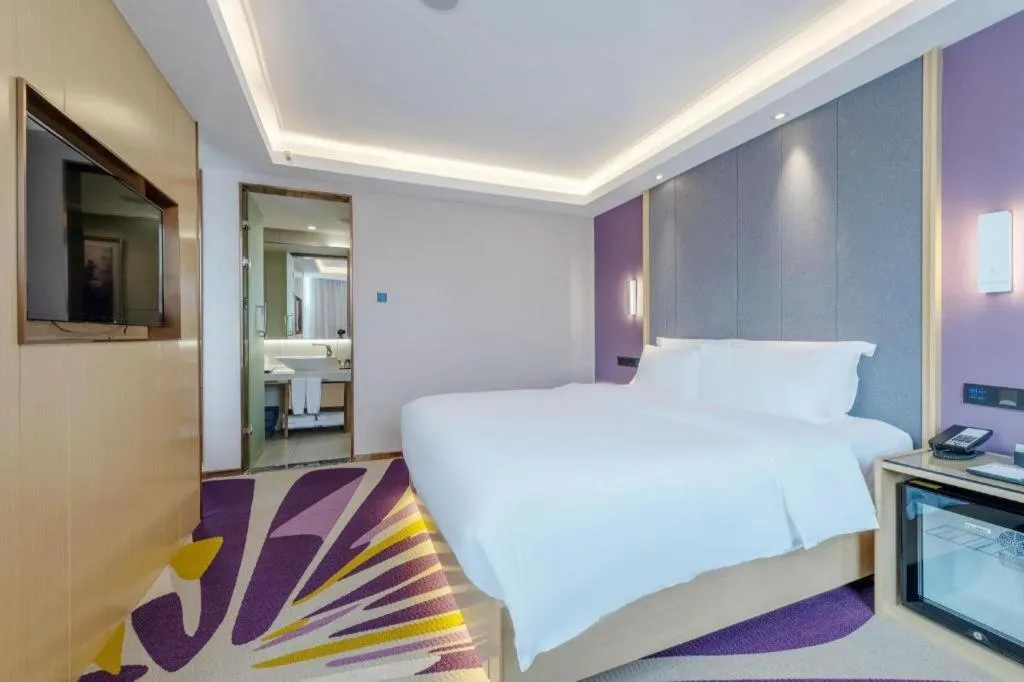 Bed in Lavande Hotel Dongguan Shijie Jiarong Shopping Plaza Liuhua Metro Station