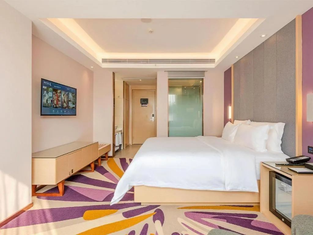 Bed in Lavande Hotel Dongguan Shijie Jiarong Shopping Plaza Liuhua Metro Station
