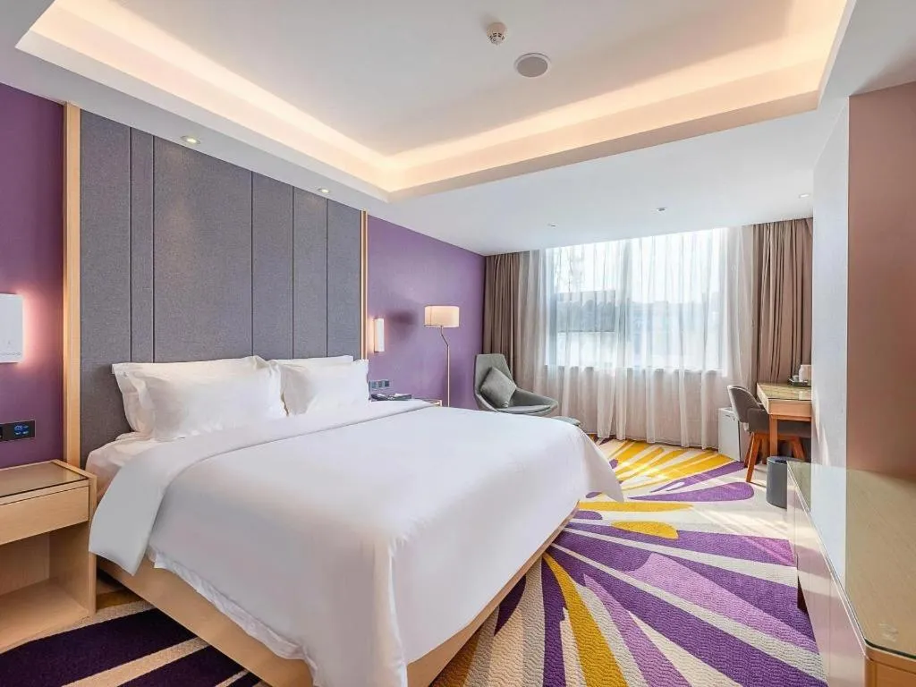 Bed in Lavande Hotel Dongguan Shijie Jiarong Shopping Plaza Liuhua Metro Station