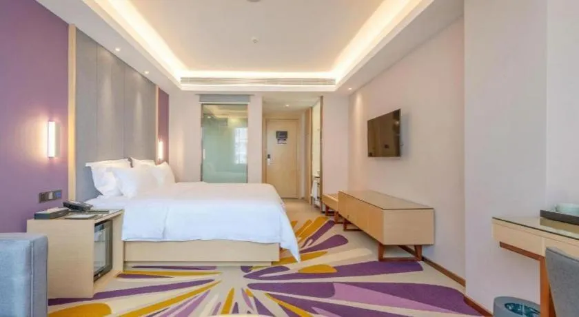 Bed in Lavande Hotel Dongguan Shijie Jiarong Shopping Plaza Liuhua Metro Station