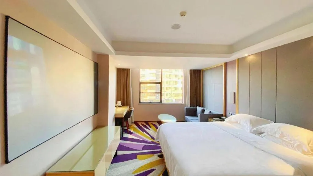 Bed in Lavande Hotel Dongguan Shijie Jiarong Shopping Plaza Liuhua Metro Station