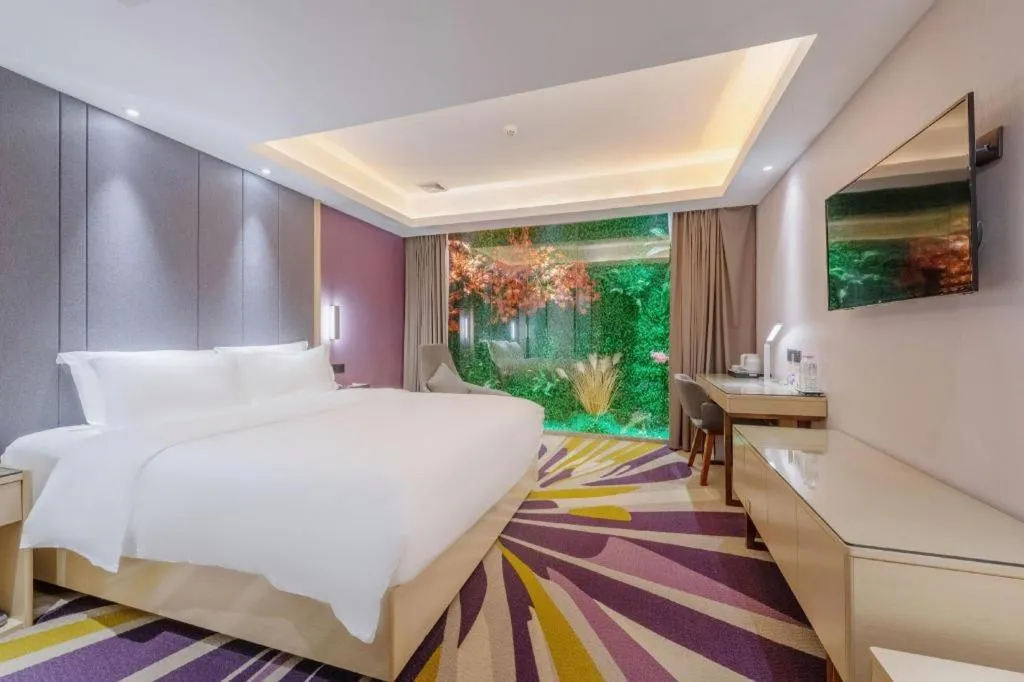 Bed in Lavande Hotel Dongguan Shijie Jiarong Shopping Plaza Liuhua Metro Station