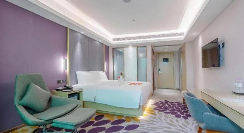 Bed in Lavande Hotel Dongguan Shijie Jiarong Shopping Plaza Liuhua Metro Station