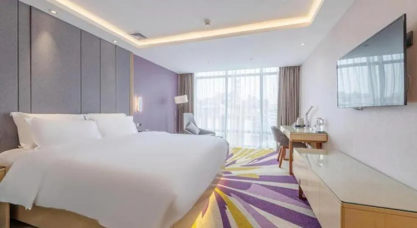 Bed in Lavande Hotel Dongguan Shijie Jiarong Shopping Plaza Liuhua Metro Station