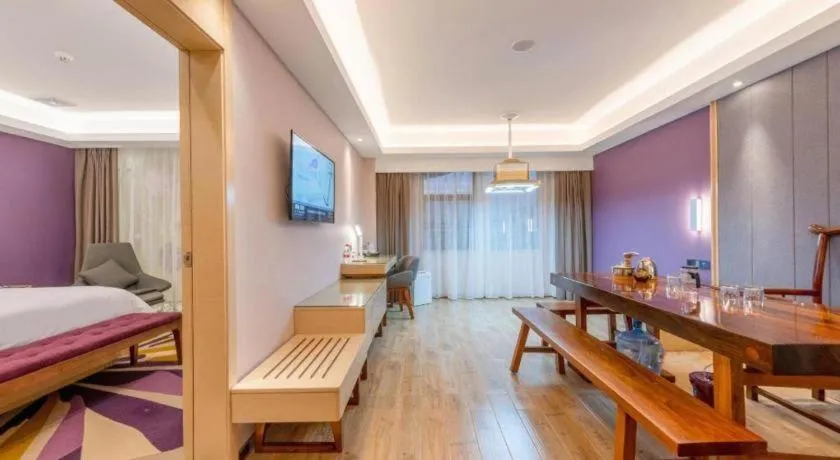 Bed in Lavande Hotel Dongguan Shijie Jiarong Shopping Plaza Liuhua Metro Station