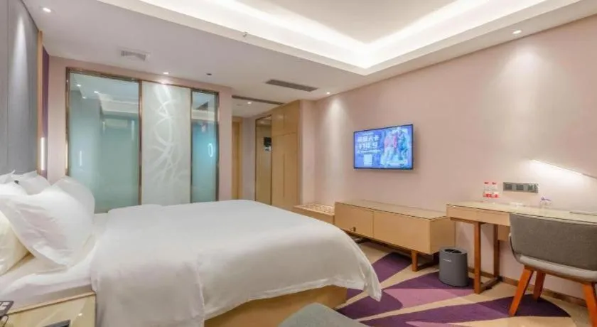 Bed in Lavande Hotel Dongguan Shijie Jiarong Shopping Plaza Liuhua Metro Station