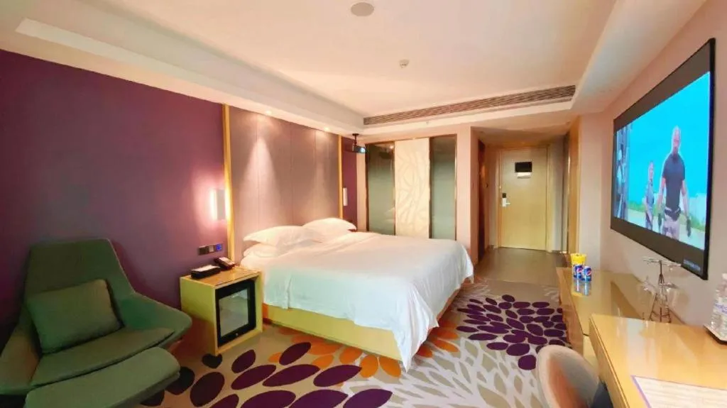 Bed in Lavande Hotel Dongguan Shijie Jiarong Shopping Plaza Liuhua Metro Station