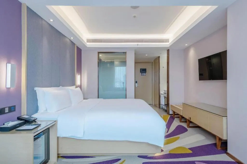Bed in Lavande Hotel Dongguan Shijie Jiarong Shopping Plaza Liuhua Metro Station