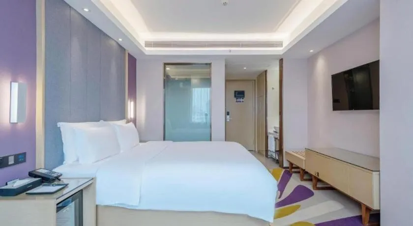 Bed in Lavande Hotel Dongguan Shijie Jiarong Shopping Plaza Liuhua Metro Station