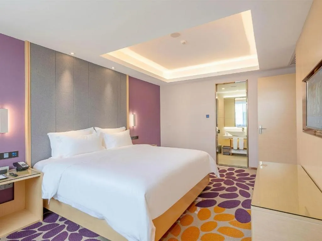 Bed in Lavande Hotel Dongguan Shijie Jiarong Shopping Plaza Liuhua Metro Station