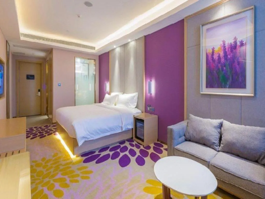 Bed in Lavande Hotel Dongguan Shijie Jiarong Shopping Plaza Liuhua Metro Station