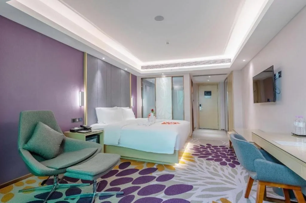 Bed in Lavande Hotel Dongguan Shijie Jiarong Shopping Plaza Liuhua Metro Station